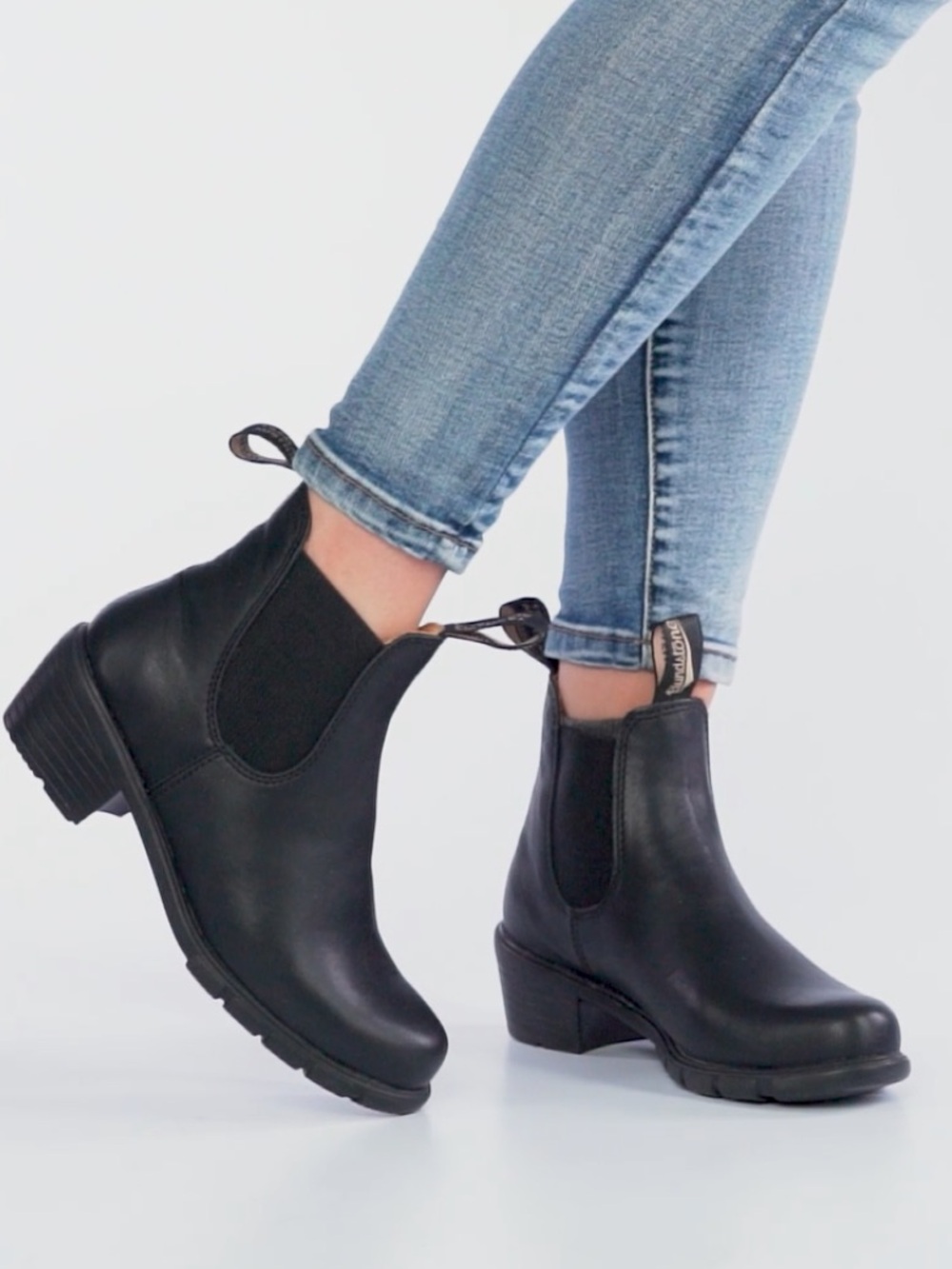 Blundstone Block Heel Chelsea Boots